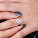 more gold jewellers 1.53ct pink radiance oval diamond ring