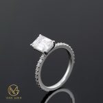 more gold jewellers 1ct emerald cut diamond band