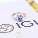 more gold jewellers 1ct lustrous elegance pear cut diamond ring