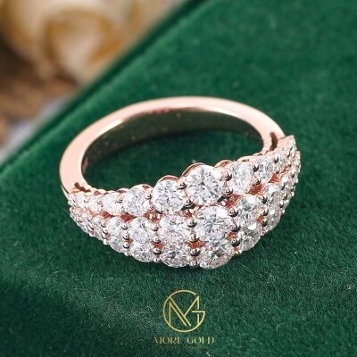 more gold jewellers 2ct diamond cluster ring