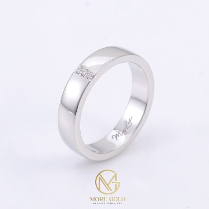 more gold jewellers gents 3 diamond band