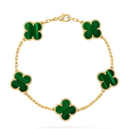 5 Cover Bracelet - Malachite