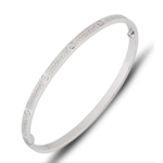 Screw Bracelet Fully Pave - Small model