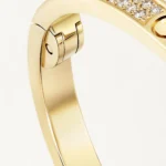Screw Love Full Diamond Bangle Bracelet Cartier style